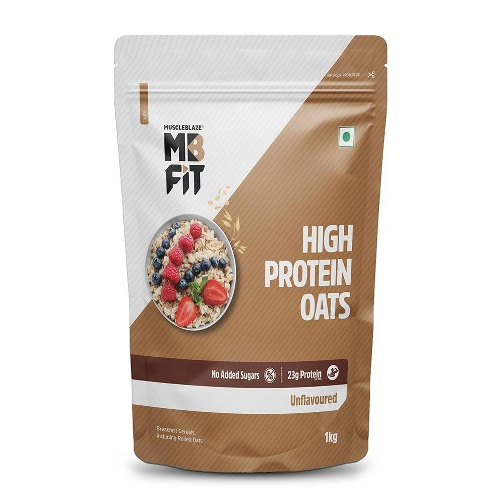 MuscleBlaze High Protein Oats